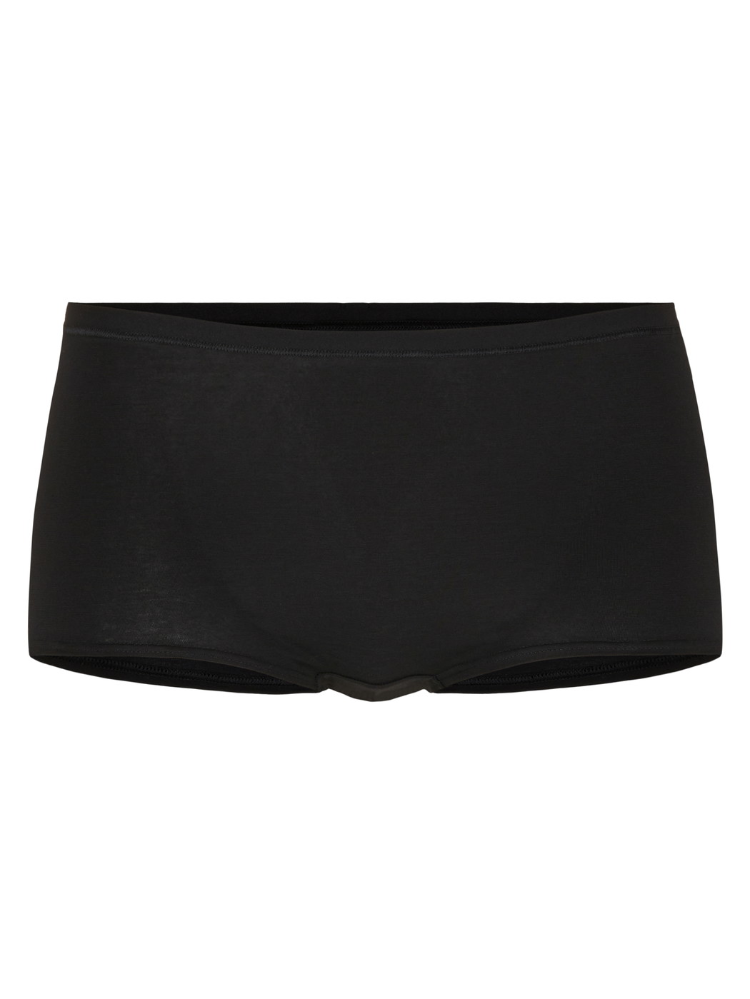Women - Shorty regular cut made of Cotton in Black, Unicoloured, from the Natural Comfort series by CALIDA