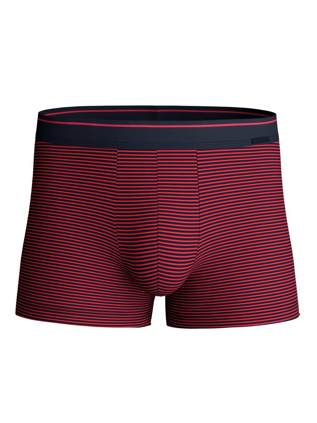 Men - Boxer brief made of Cotton in Red, Unicoloured, from the Cotton Stretch series by CALIDA