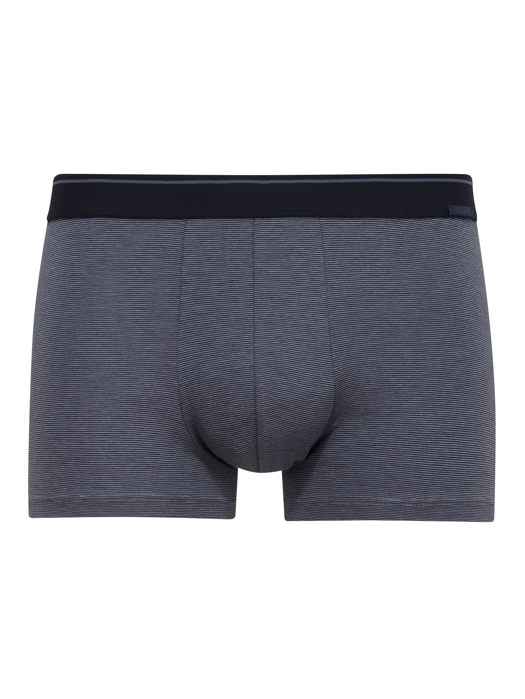 Herren - Boxer Brief mit Softbund aus Baumwolle in Blau, Einfarbig aus Serie Cotton Stretch von CALIDA