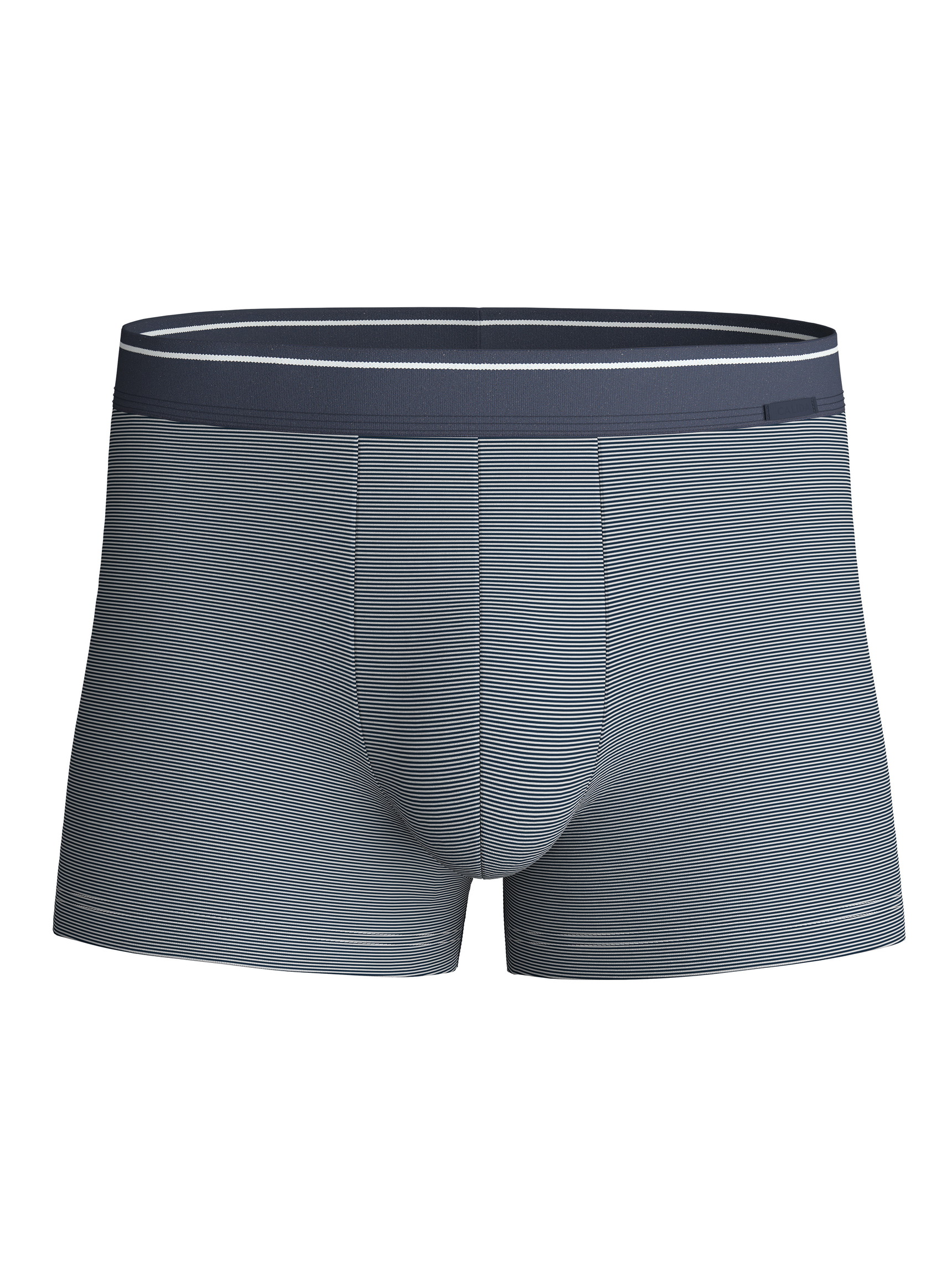 Herren - Boxer Brief mit Softbund aus Baumwolle in Grau, Einfarbig aus Serie Cotton Stretch von CALIDA