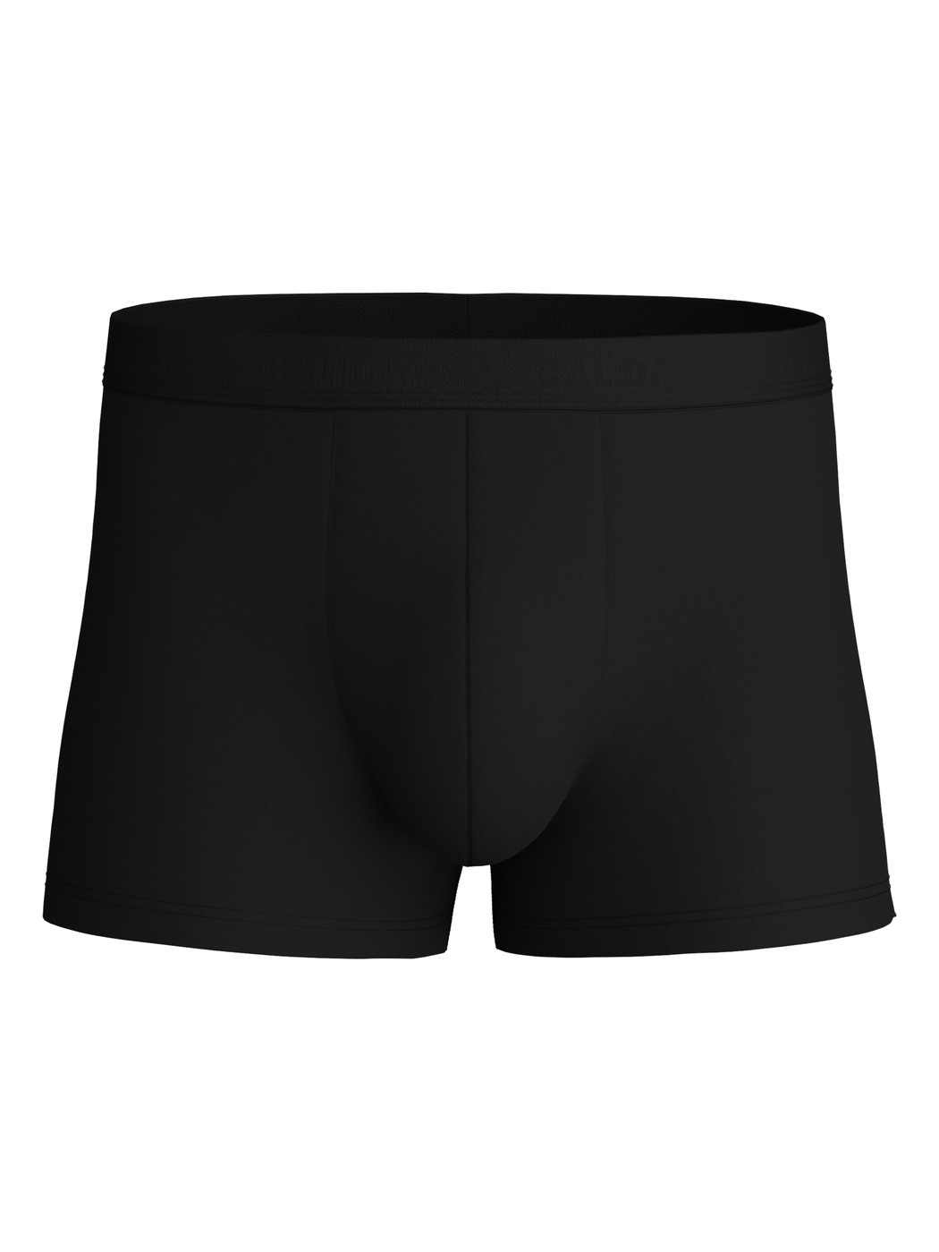 Herren - Boxer Brief aus TENCEL™ in Schwarz, Einfarbig aus Serie Natural Cooling von CALIDA