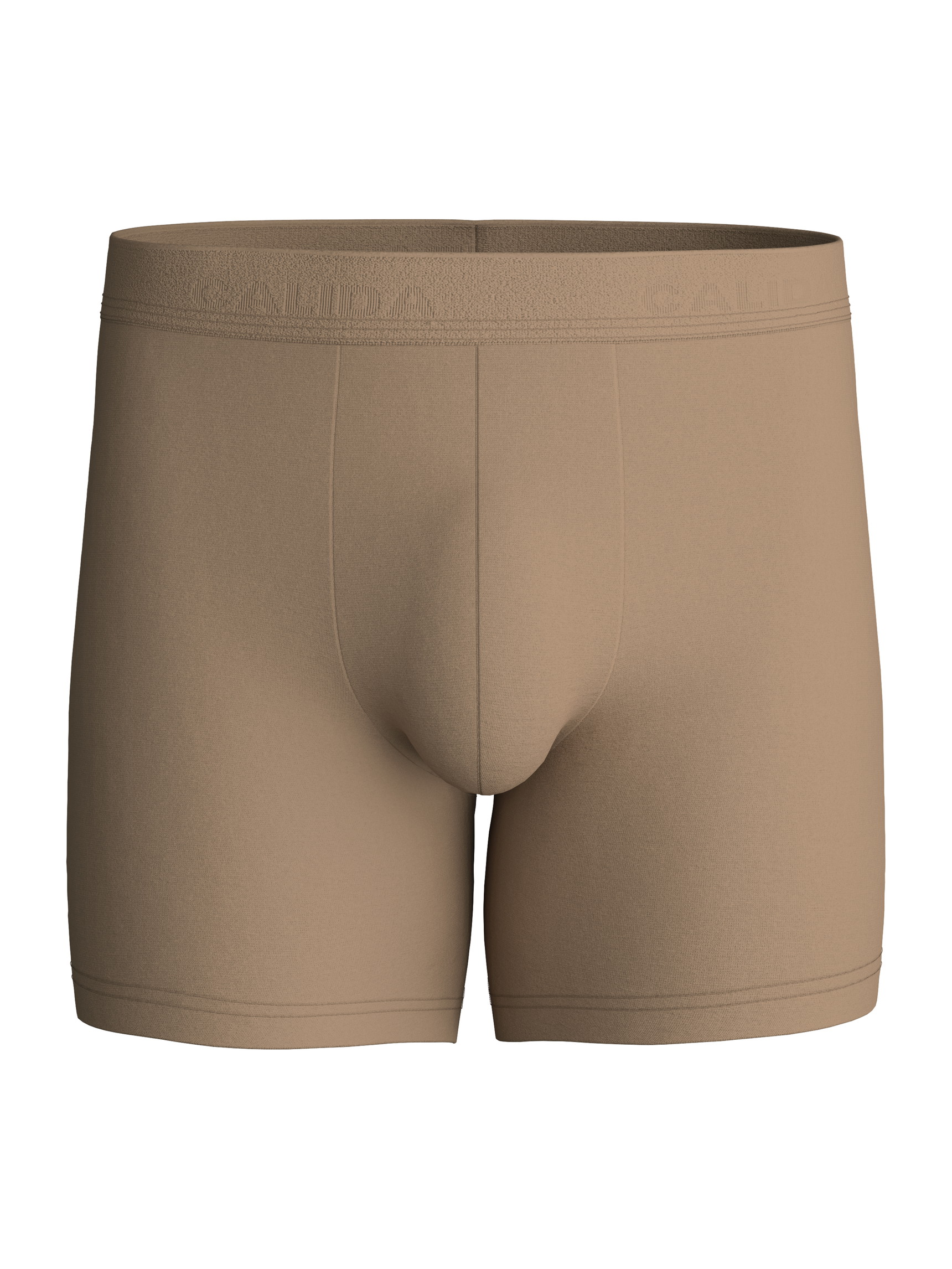 Homme - Boxer long en TENCEL™ de couleur Beige, Unicolore, de la série Natural Cooling de CALIDA