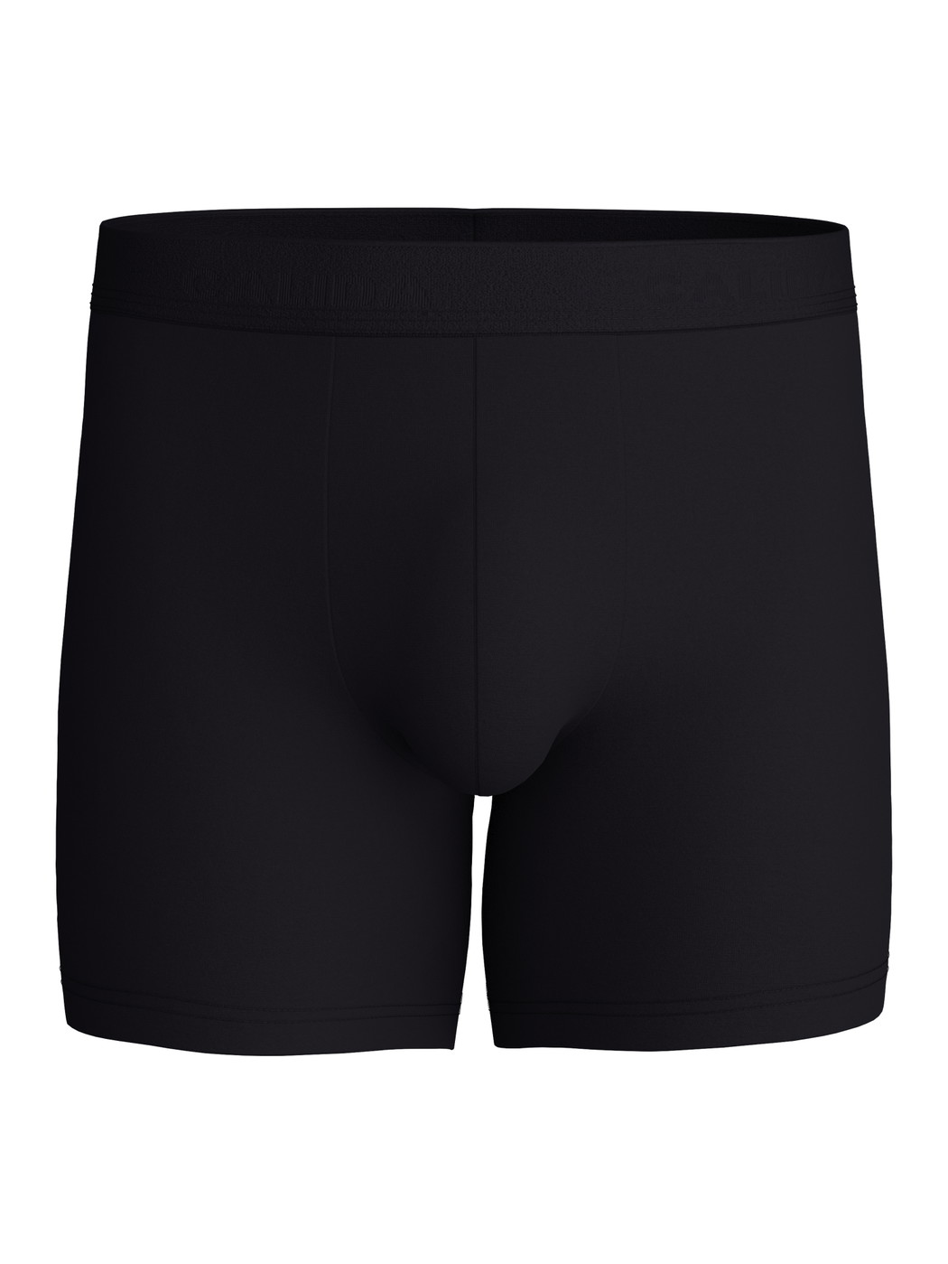 Men - Extended Boxer Briefs made of TENCEL™ in Black, Unicoloured, from the Natural Cooling series by CALIDA