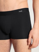 Uomo - Boxer brief in Cotone di colore Nero, Tinta unita, della serie Cotton Code di CALIDA, Dettaglio
