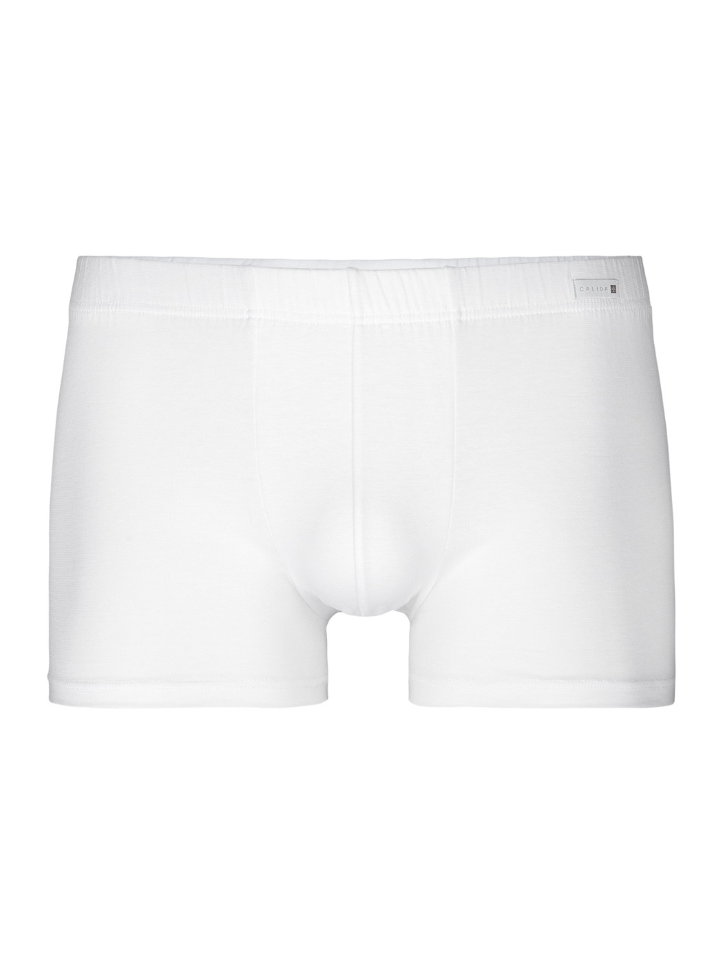 Uomo - Boxer brief in Cotone di colore Bianco, Tinta unita, della serie Evolution di CALIDA