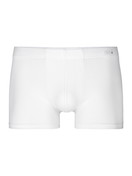 Uomo - Boxer brief in Cotone di colore Bianco, Tinta unita, della serie Evolution di CALIDA