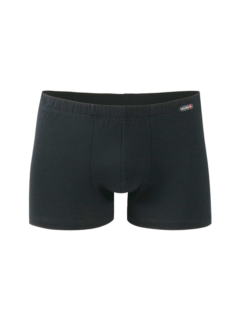 Homme - Boxer brief en Coton de couleur Noir, Unicolore, de la série Evolution de CALIDA