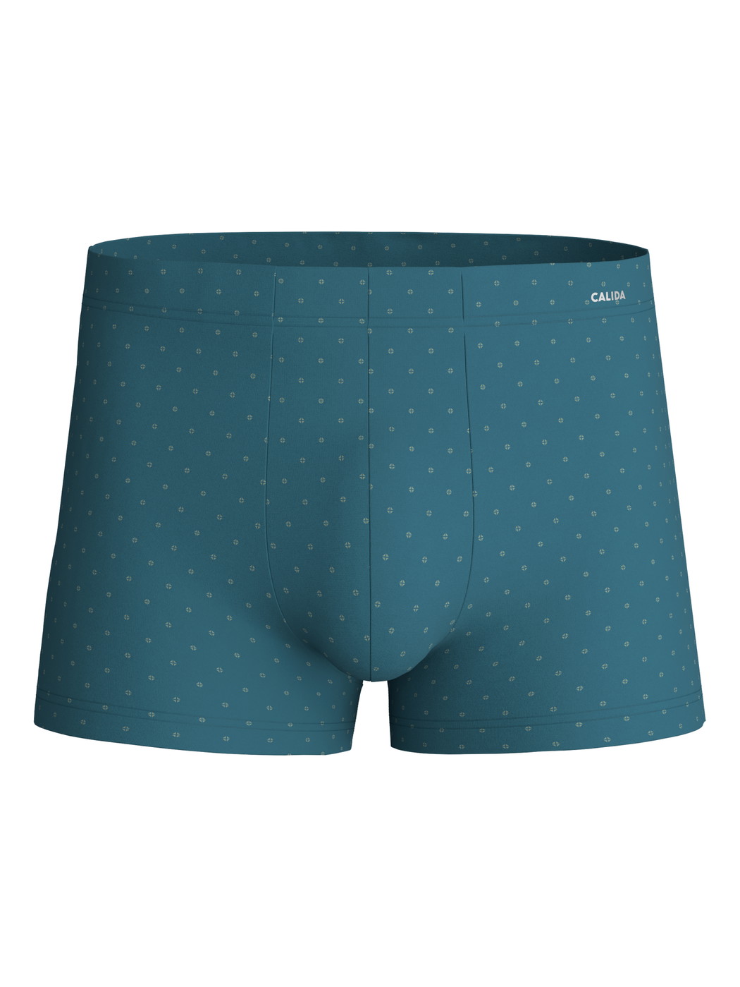 Men - Boxer brief made of Cotton in Blue, Patterned, from the Cotton Code Design series by CALIDA