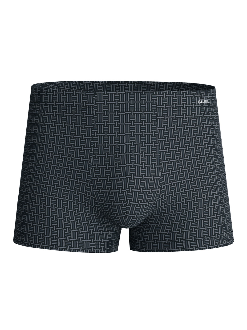Men - Boxer brief made of Cotton in Black, Patterned, from the Cotton Code Design series by CALIDA