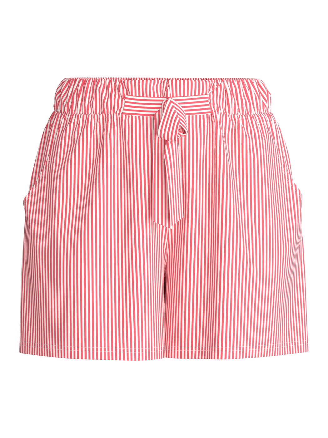 Women - Pyjama shorts made of Cotton in Orange, Striped, from the Favourites Beach series by CALIDA