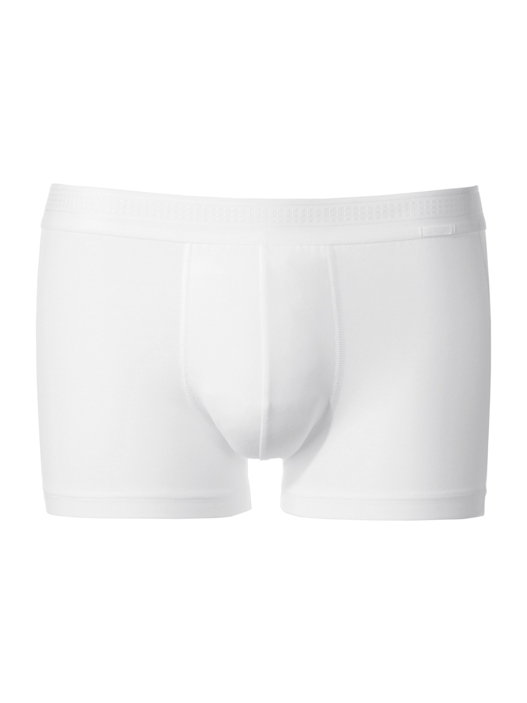 Herren - Boxer Brief mit Softbund aus Lyocell in Weiß, Einfarbig aus Serie Focus von CALIDA