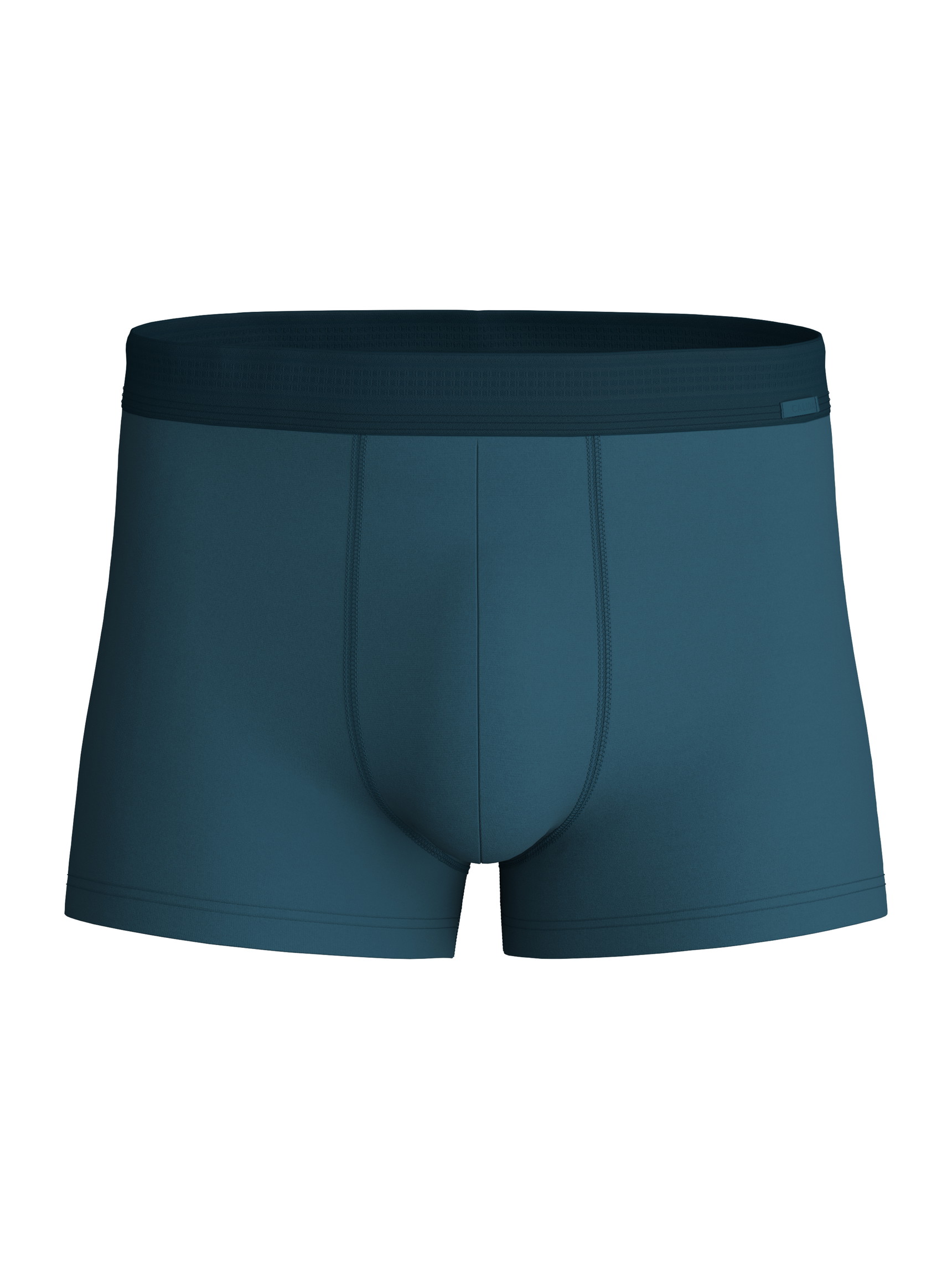 Herren - Boxer Brief mit Softbund aus Lyocell in Türkis, Einfarbig aus Serie Focus von CALIDA