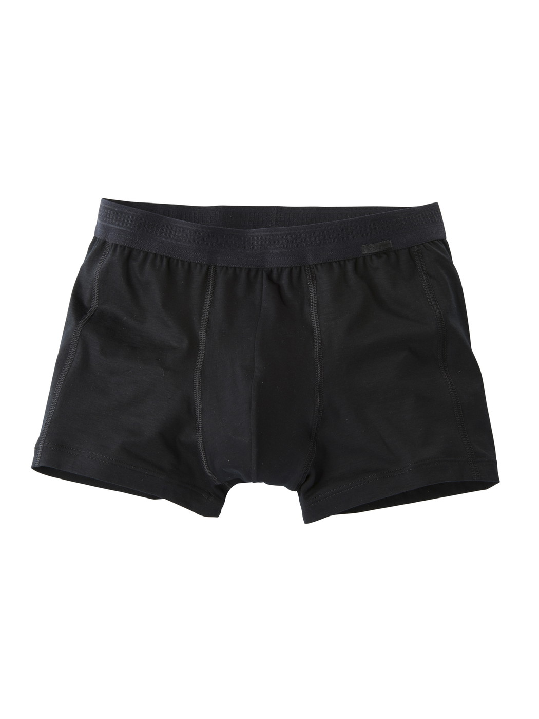 Herren - Boxer Brief mit Softbund aus Lyocell in Schwarz, Einfarbig aus Serie Focus von CALIDA