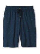 Herren - Bermudas aus 100% Baumwolle in Blau, Gestreift aus Serie Remix Basic Sleep von CALIDA