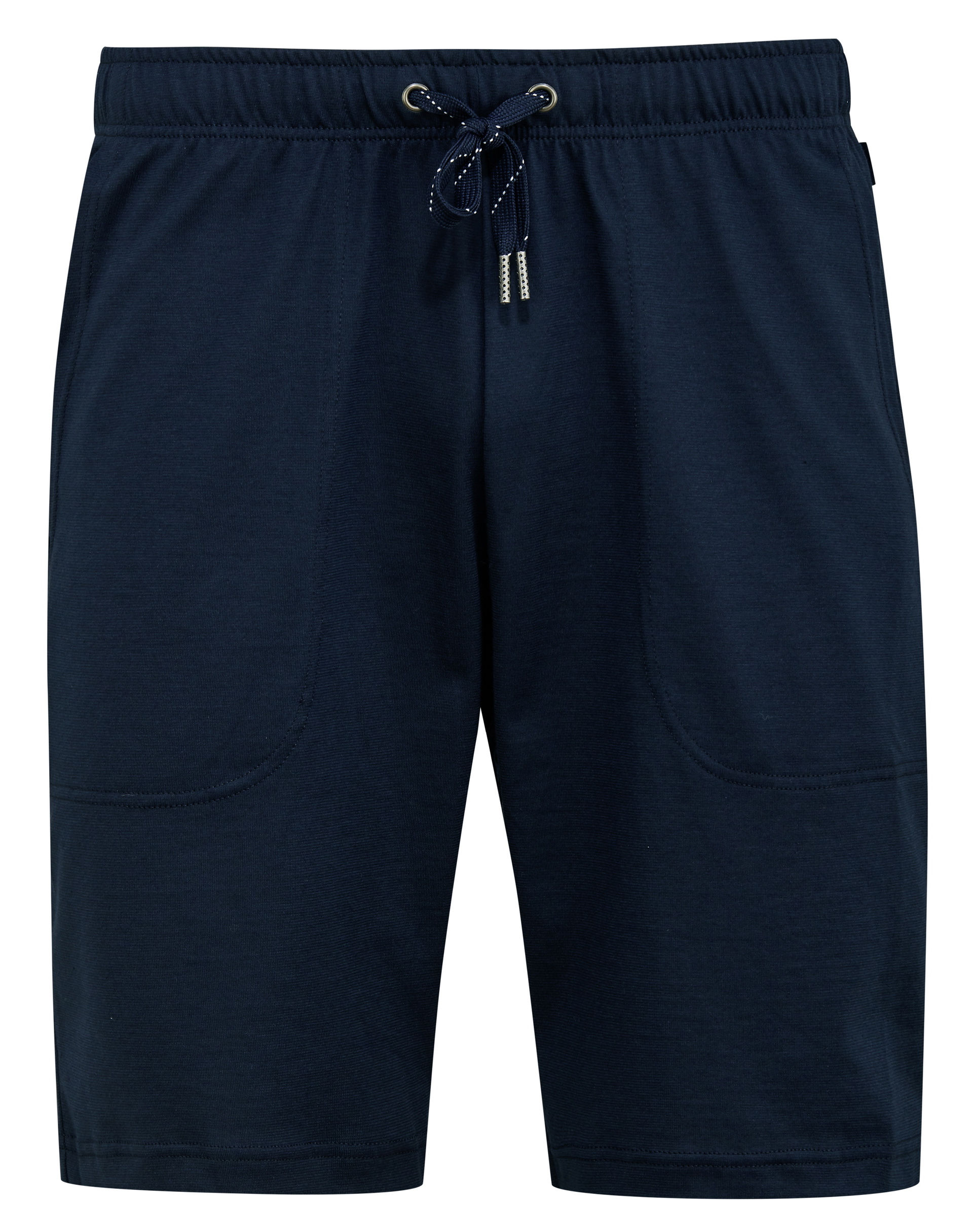 Herren - Bermudas aus 100% Baumwolle in Blau, Einfarbig aus Serie Remix Basic Sleep von CALIDA