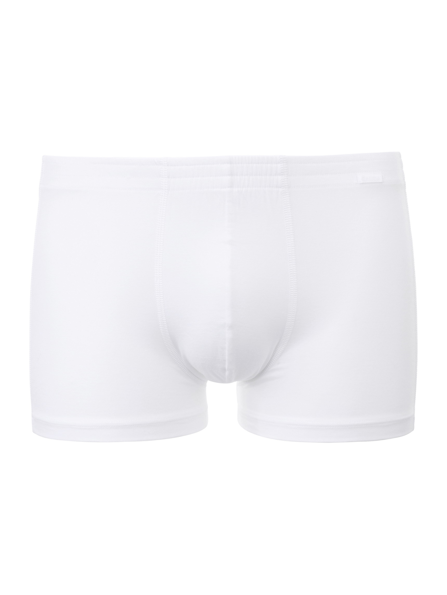 Herren - Boxer Brief mit stoffbezogenem Bund aus Lyocell in Weiß, Einfarbig aus Serie Focus von CALIDA