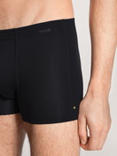 Uomo - Boxer brief in Lyocell di colore Nero, Tinta unita, della serie Focus di CALIDA, Dettaglio