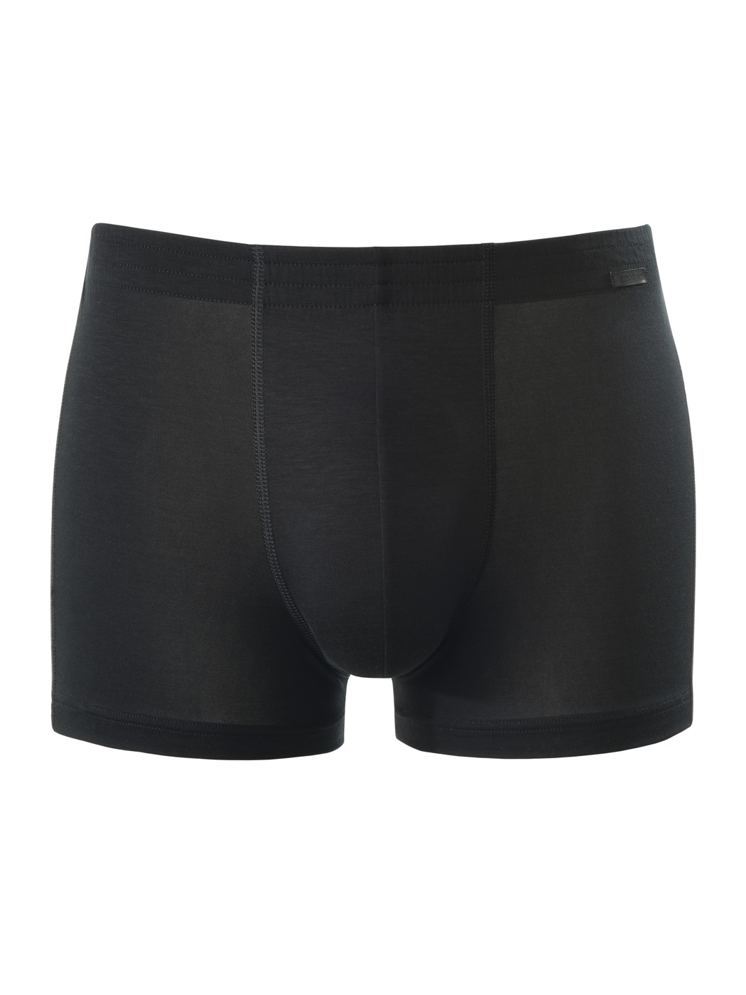 Uomo - Boxer brief in Lyocell di colore Nero, Tinta unita, della serie Focus di CALIDA