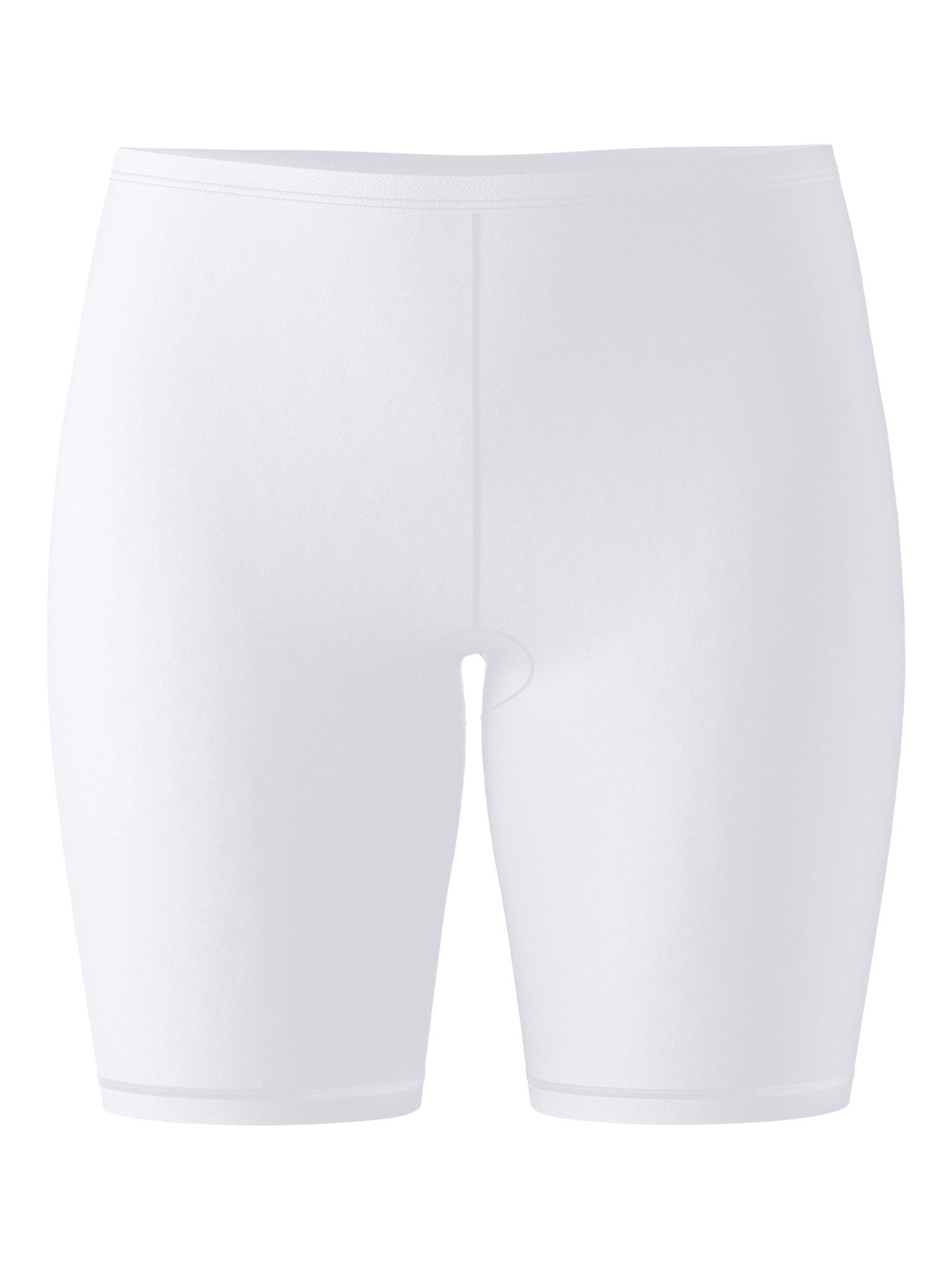 Damen - Radlerhose aus Baumwolle in Weiß, Einfarbig aus Serie Natural Comfort von CALIDA