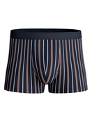 Herren - Boxer Brief mit Softgummibund aus Baumwolle in Orange, Gemustert aus Serie Grafic Cotton von CALIDA
