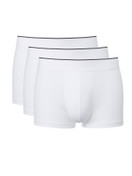 Multipack Herren - Boxer Brief, 3er-Pack aus Baumwolle in Weiß, Einfarbig aus Serie Pure & Style von CALIDA