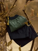 Herren - Boxer Brief, 3er-Pack aus Baumwolle in Grün, Einfarbig aus Serie Natural Benefit von CALIDA, Detail