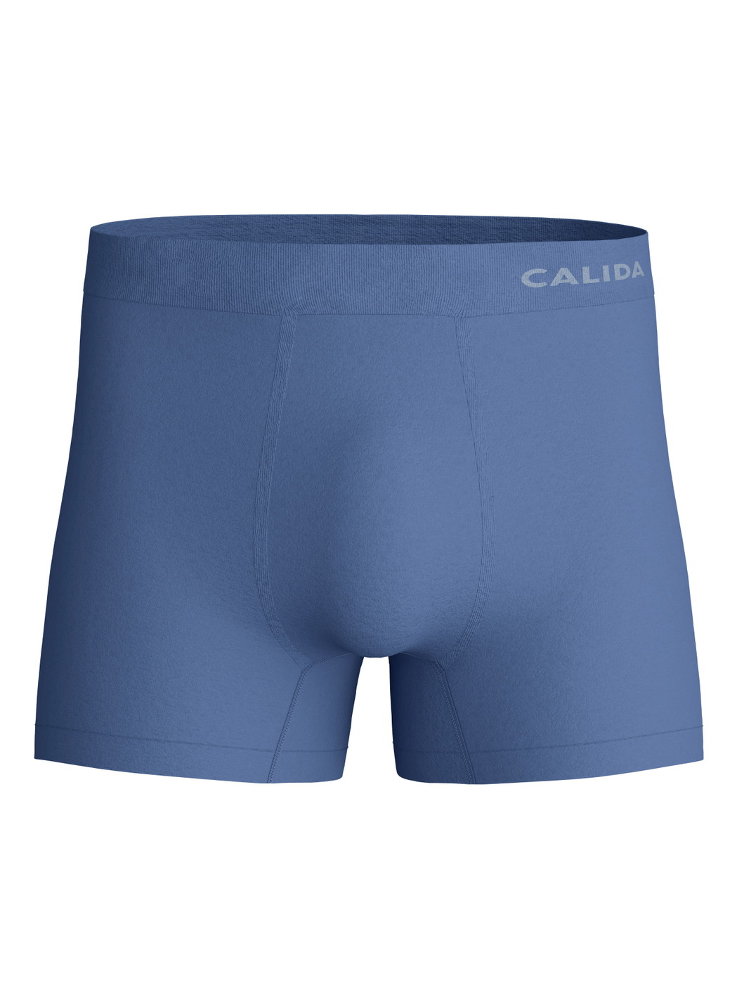 Men - Boxer briefs with longer leg made of Modal in Blue, Unicoloured, from the Seamless Natural series by CALIDA