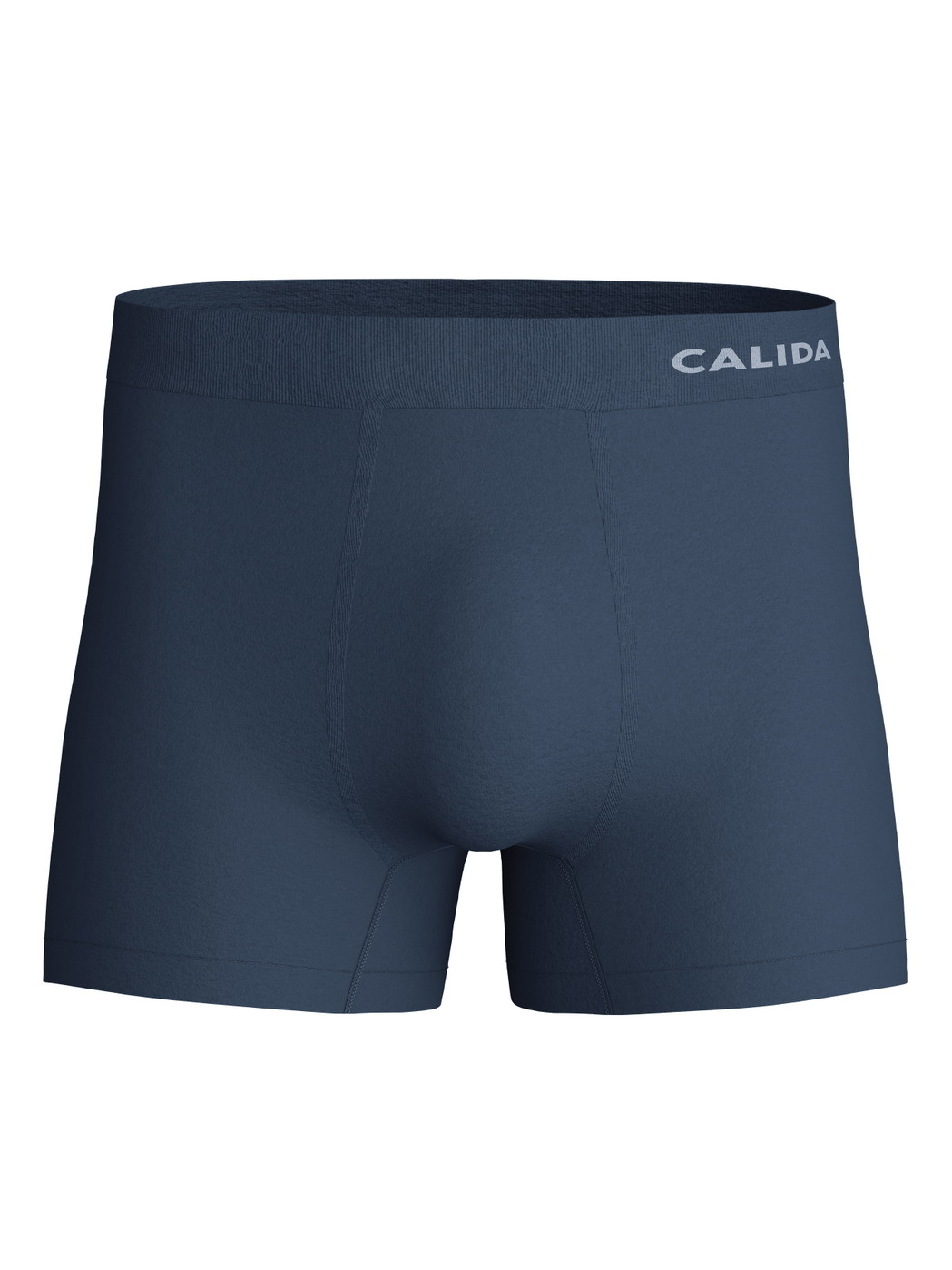 Men - Boxer briefs with longer leg made of Modal in Grey, Unicoloured, from the Seamless Natural series by CALIDA