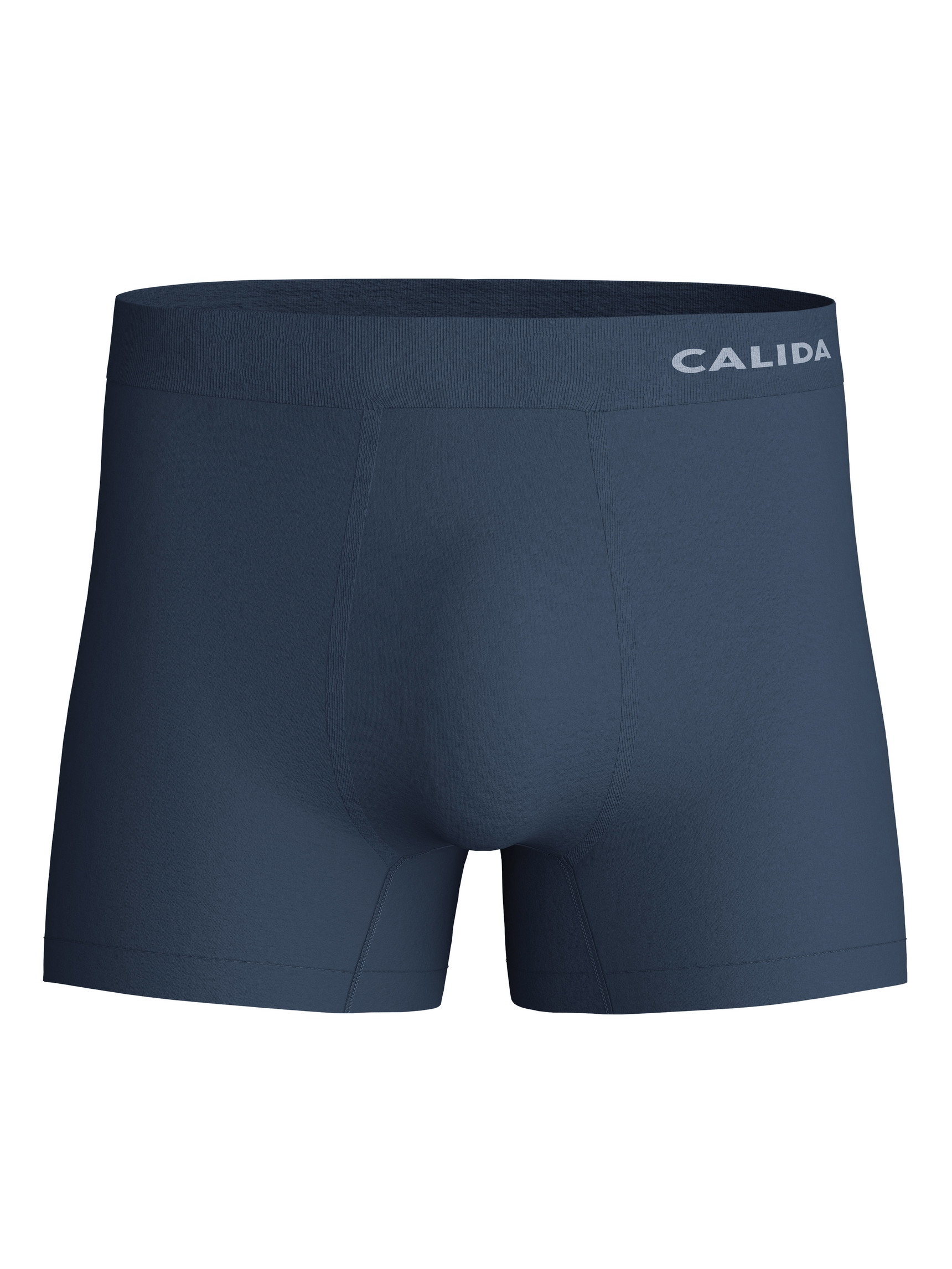 Homme - boxer brief avec jambe longue en Modal de couleur Gris, Unicolore, de la série Seamless Natural de CALIDA