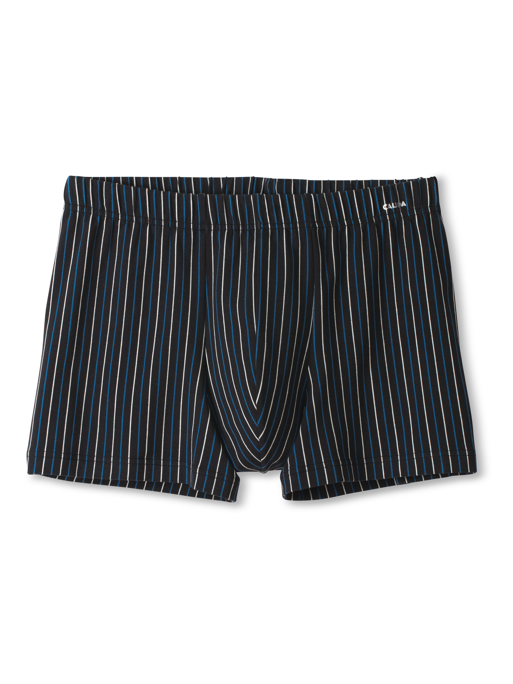 Homme - Boxer brief en Coton de couleur Noir, Rayée, de la série Cotton Code de CALIDA