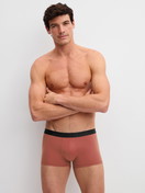Men model is wearing Boxer Briefs, 3-Pack made of Cotton in Black, Motif from the Cotton Special series by CALIDA, Outfit