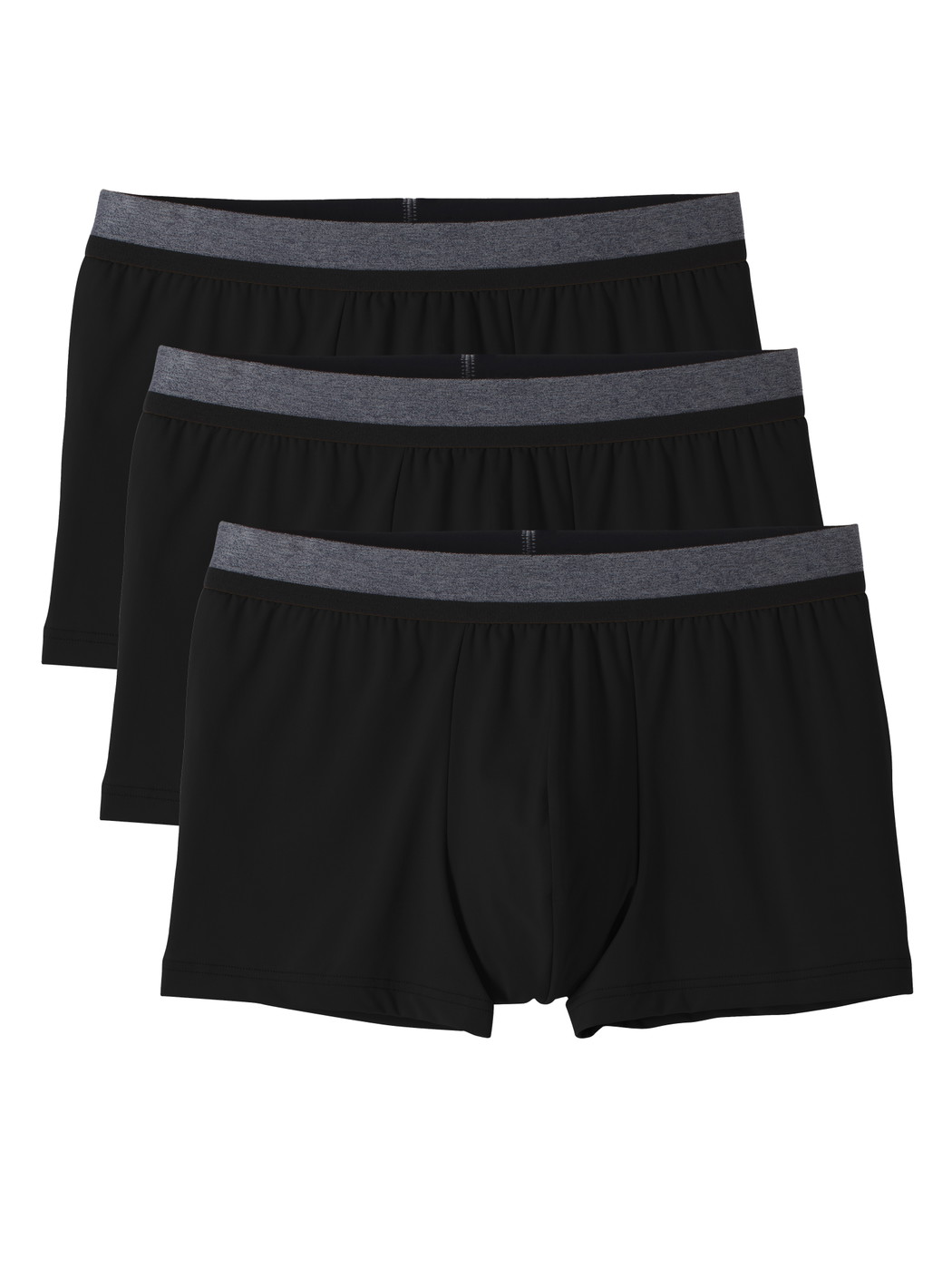 Multipack Uomo - Boxer, confezione da 3 in Cotone di colore Nero, Tinta unita, della serie Daywear Xtra di CALIDA