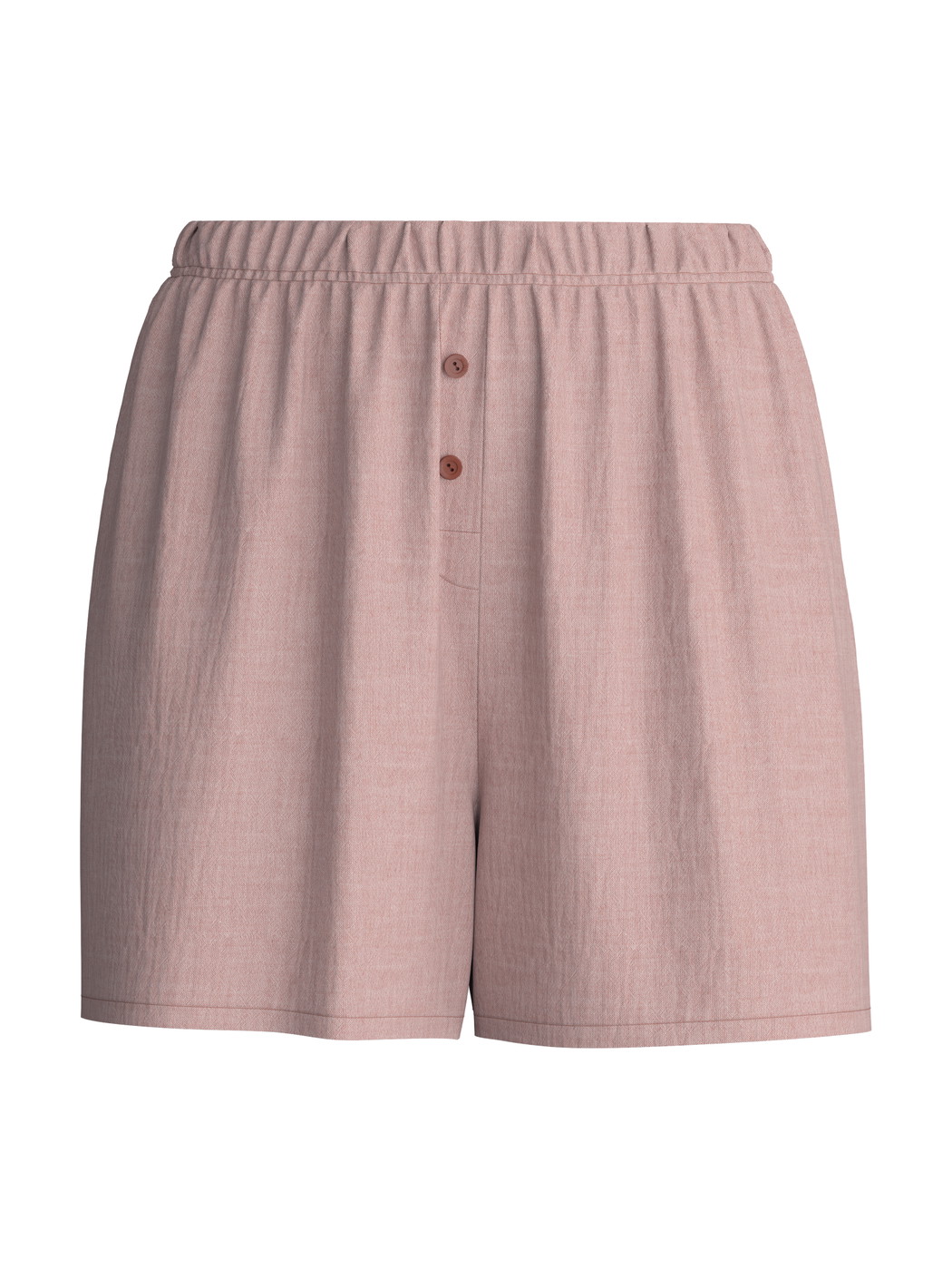 Women - Pyjama shorts made of 100% Cotton in Brown, Unicoloured, from the Favourites Tiles series by CALIDA