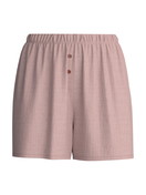 Femme - Short de pyjama en 100% coton de couleur Marron, Unicolore, de la série Favourites Tiles de CALIDA
