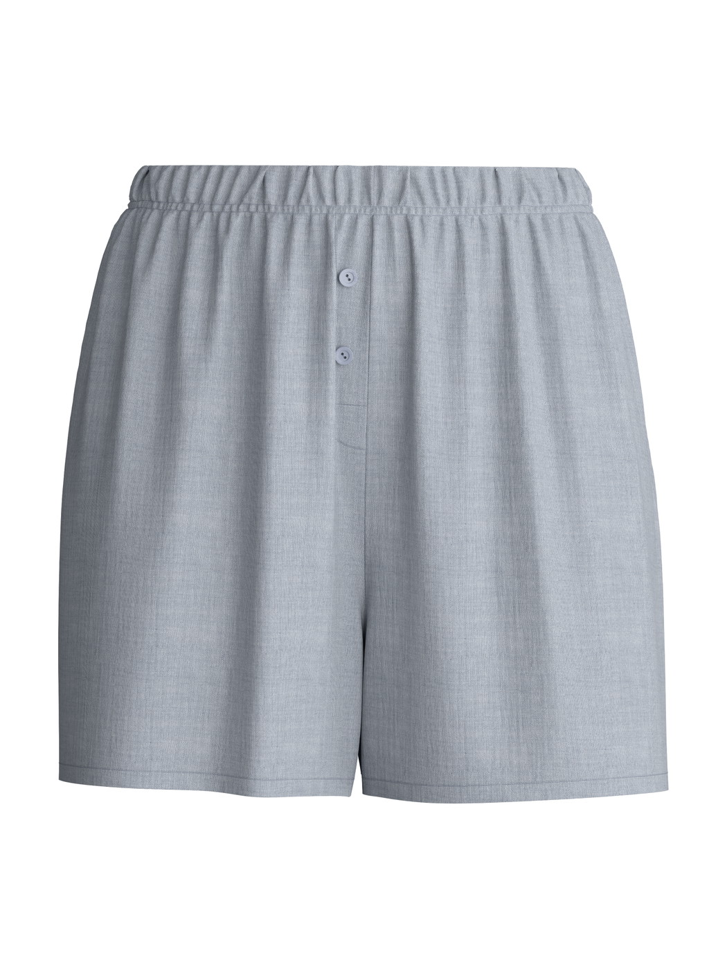 Femme - Short de pyjama en 100% coton de couleur Bleu, Unicolore, de la série Favourites Tiles de CALIDA