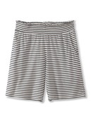 Damen - Kurze Pyjamahose aus Lyocell in Blau, Gestreift aus Serie Circular Sleep von CALIDA