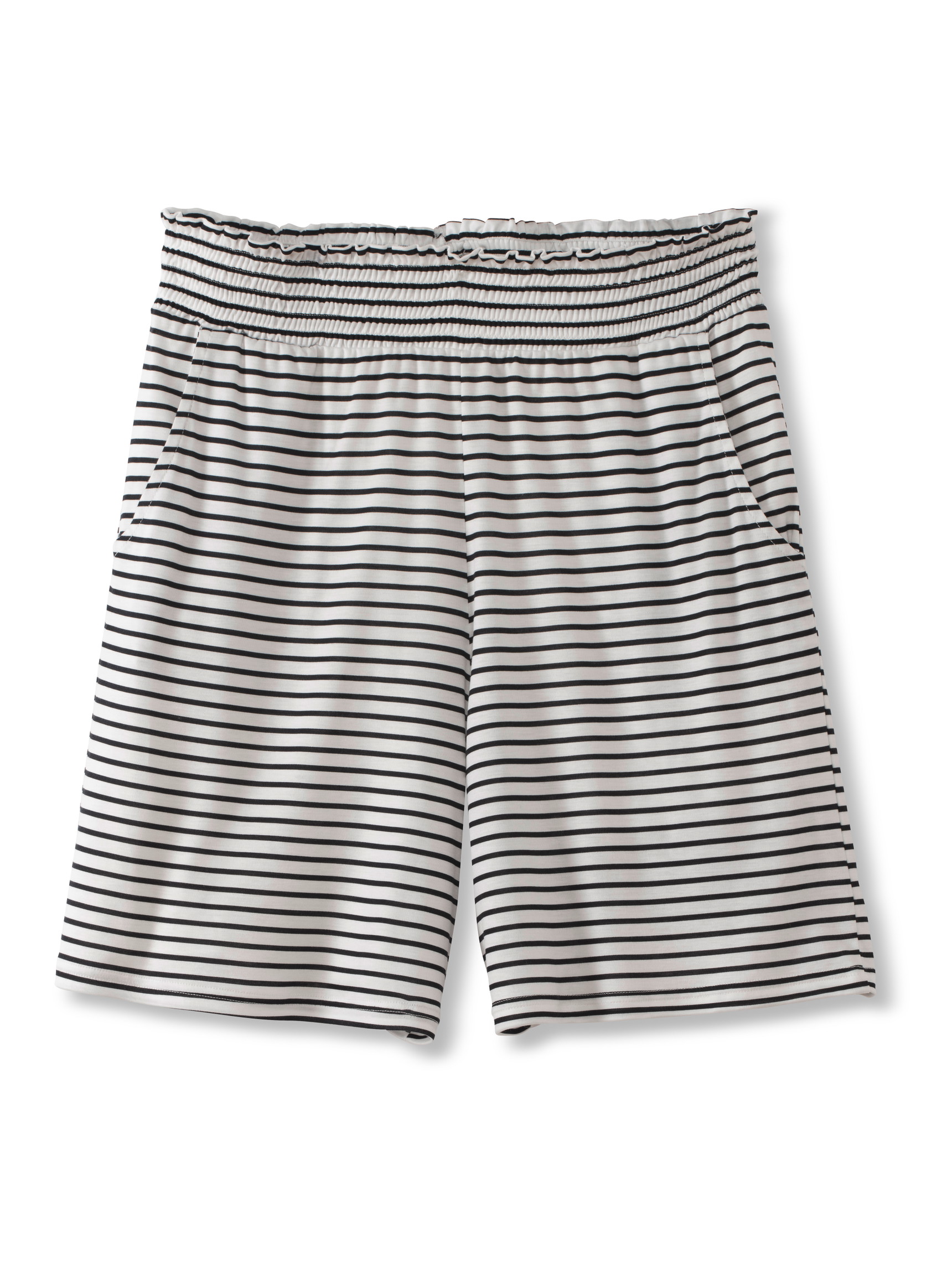 Women - Pyjama shorts made of Lyocell in Blue, Striped, from the Circular Sleep series by CALIDA