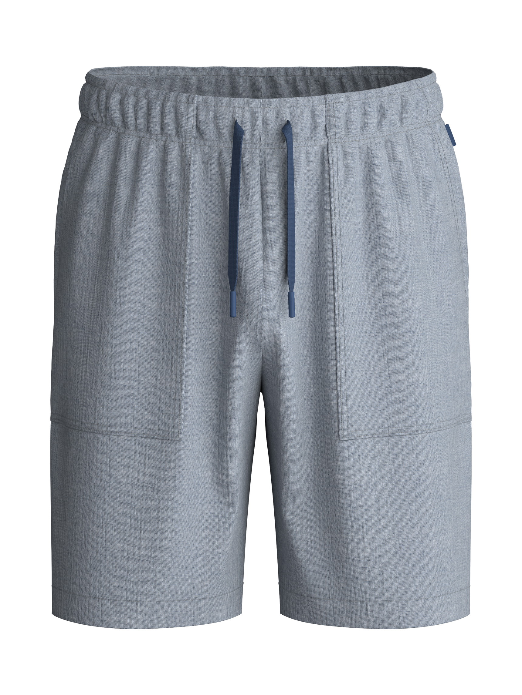 Men - Bermudas with side pockets made of 100% Cotton in Grey, Unicoloured, from the RMX Sleep Journey series by CALIDA