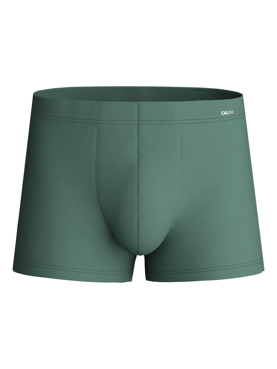 Men - Boxerbrief made of Modal in Green, Unicoloured, from the Balanced Day series by CALIDA