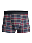 Herren - Boxer Brief mit Softgummibund aus Baumwolle in Rot, Gemustert aus Serie Family & Friends von CALIDA