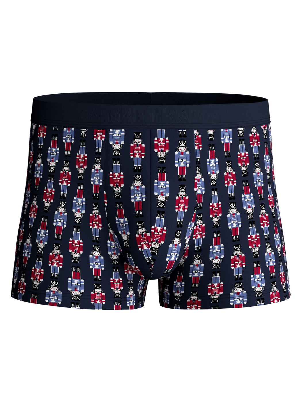 Homme - Boxer brief en Coton de couleur Bleu, À motifs, de la série Family & Friends de CALIDA