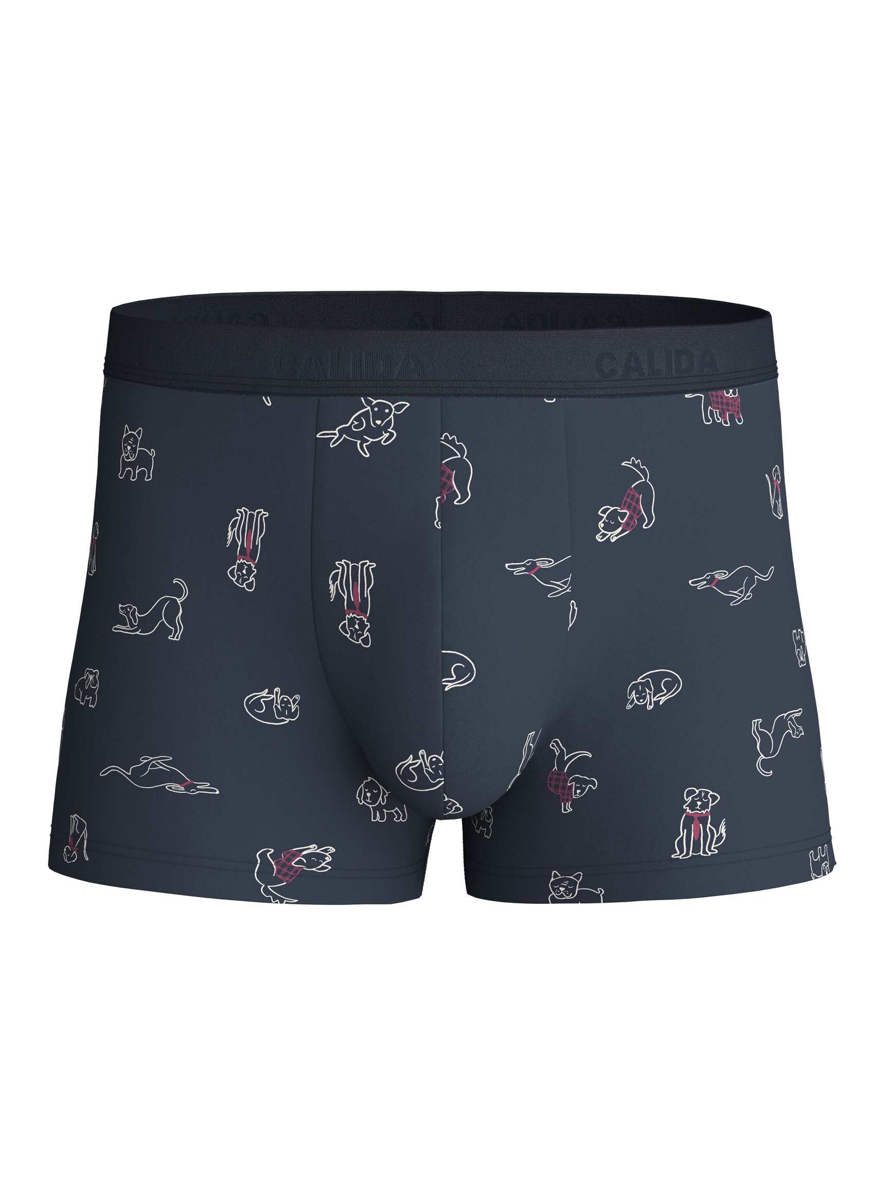 Uomo - Boxer brief in Cotone di colore Blu, Modello, della serie Family & Friends di CALIDA