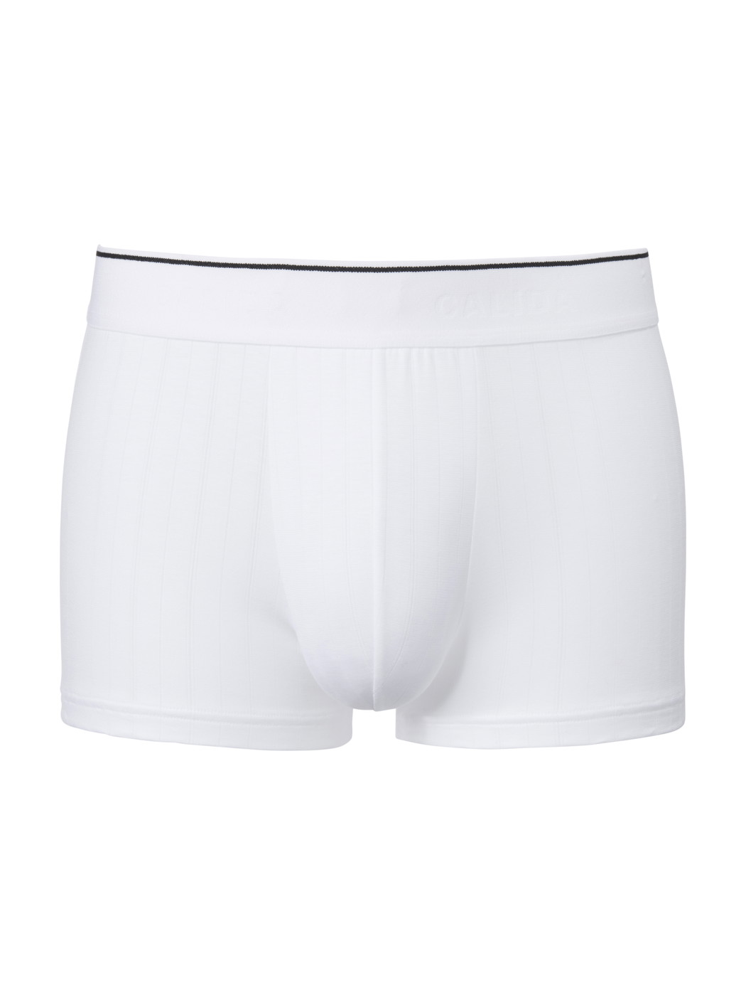 Herren - Boxer Brief mit Elastikbund aus Baumwolle in Weiß, Motiv aus Serie Pure & Style von CALIDA
