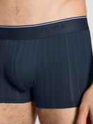 Uomo - Boxer brief, girovita elastico in Cotone di colore Blu, Motivo, della serie Pure & Style di CALIDA, Dettaglio