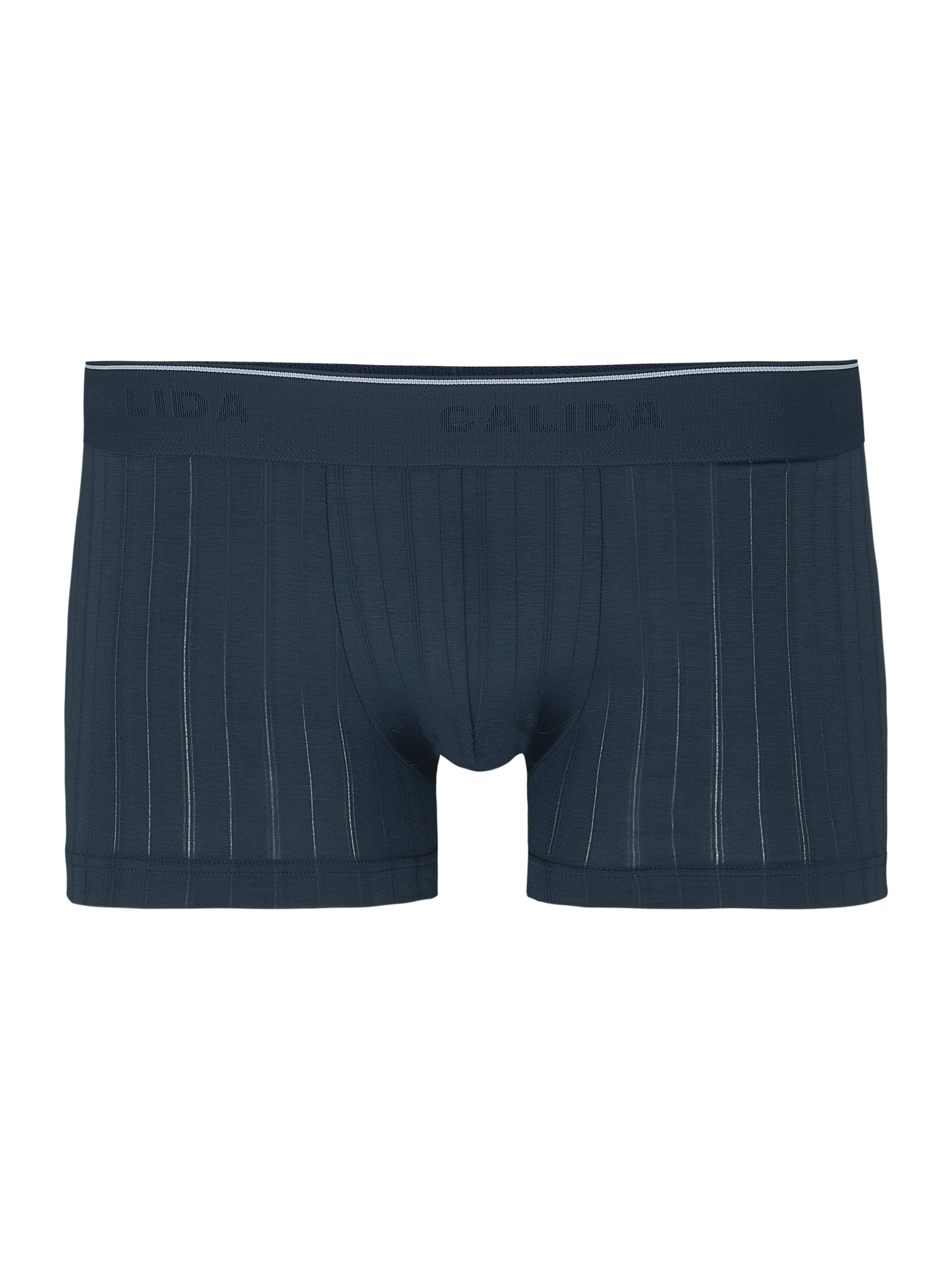 Herren - Boxer Brief mit Elastikbund aus Baumwolle in Blau, Motiv aus Serie Pure & Style von CALIDA