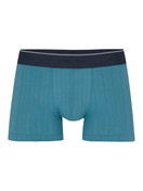 Herren - Boxer Brief mit Elastikbund aus Baumwolle in Türkis, Einfarbig aus Serie Pure & Style von CALIDA