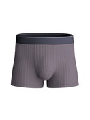 Herren - Boxer Brief mit Elastikbund aus Baumwolle in Grau, Einfarbig aus Serie Pure & Style von CALIDA