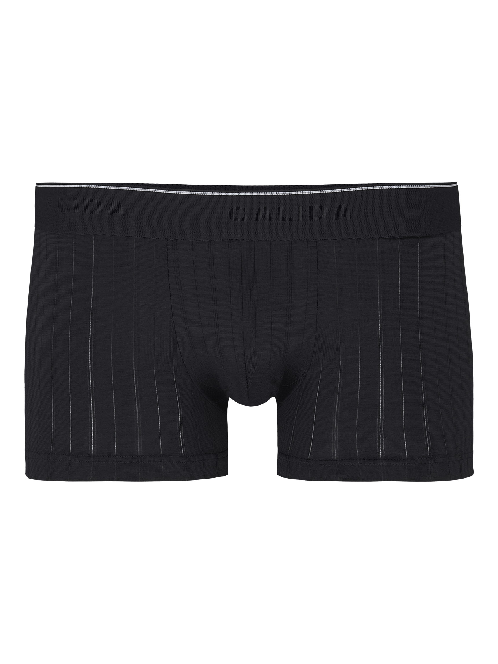 Herren - Boxer Brief mit Elastikbund aus Baumwolle in Schwarz, Motiv aus Serie Pure & Style von CALIDA