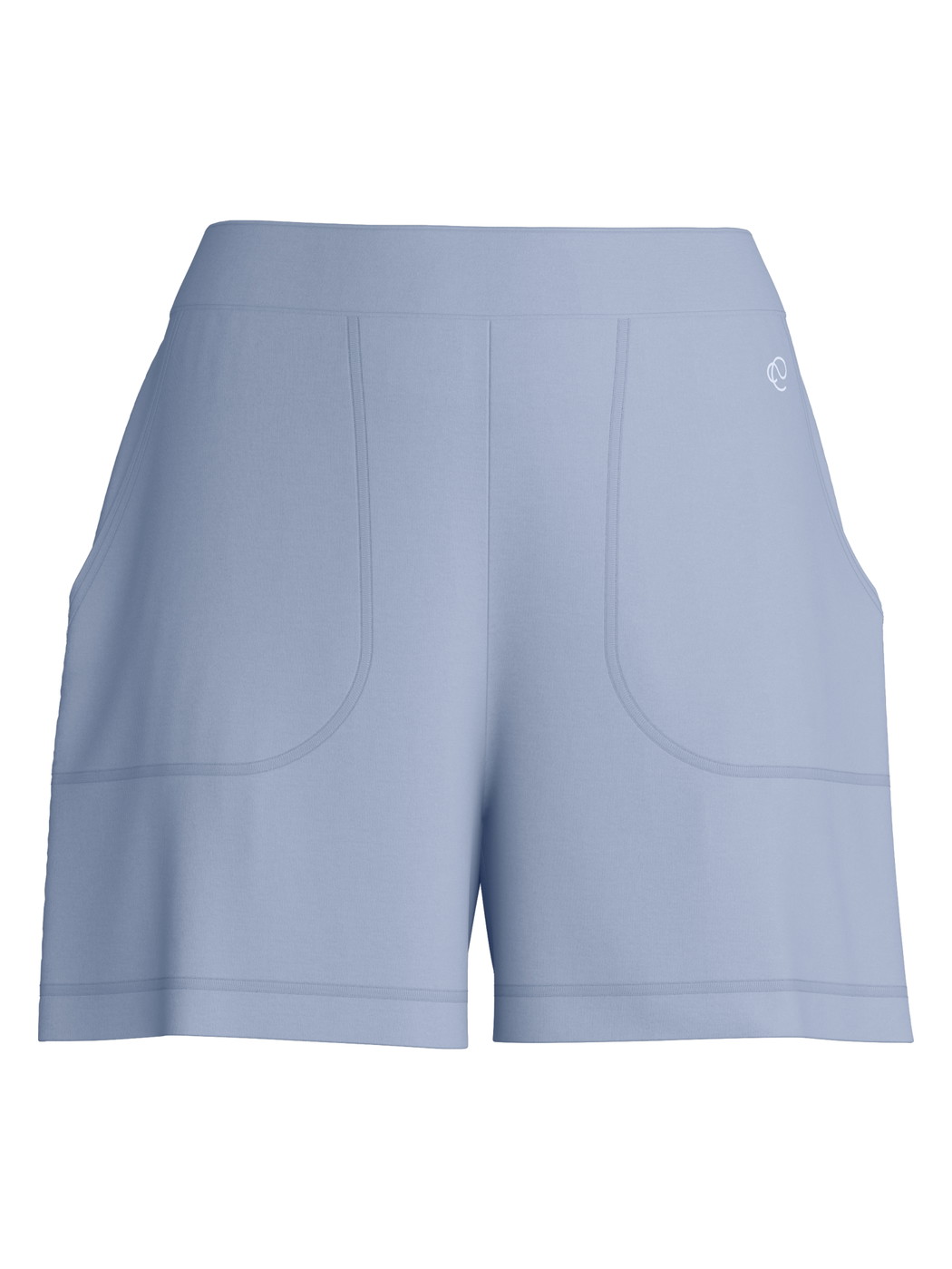 Damen - Kurze Pyjamahose aus Lyocell in Blau, Einfarbig aus Serie DSW Cooling von CALIDA