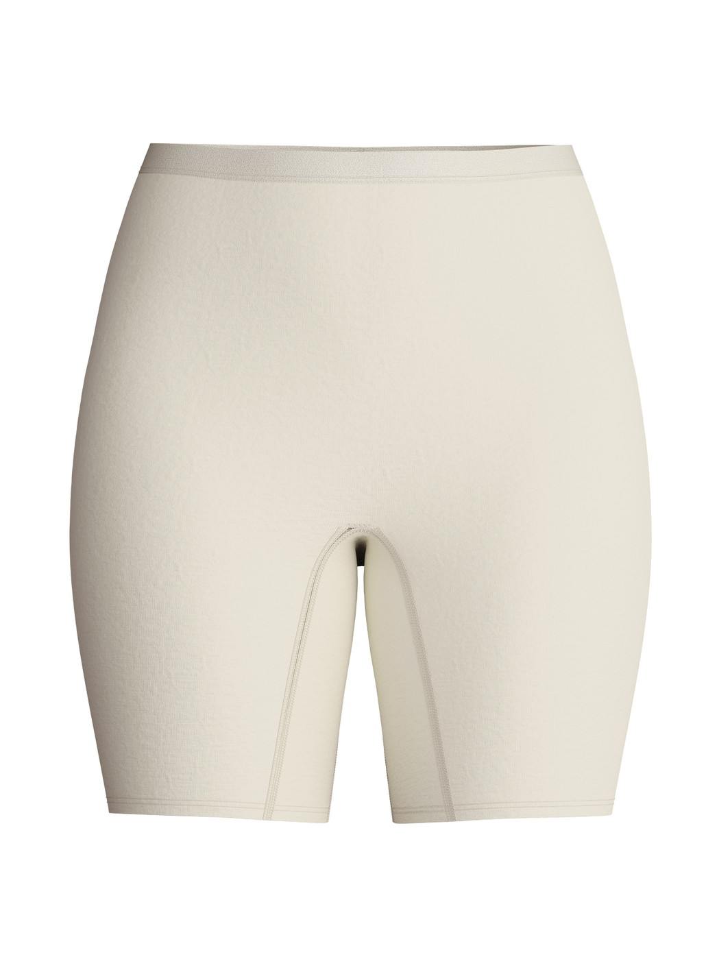 Damen - Radlerhose aus Wolle-Seide aus Wolle in Beige, Einfarbig aus Serie True Confidence von CALIDA